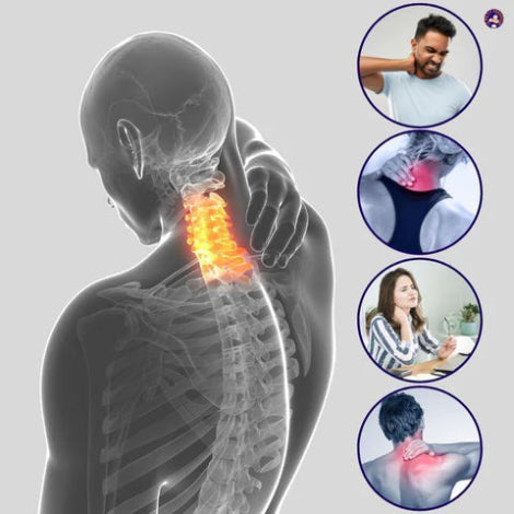 Coussin de massage Cervical — Soulagement Nuque & Cou